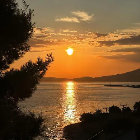 Sea Horizon Private With Panoramic Sea Views 빌라 네아 스키오니