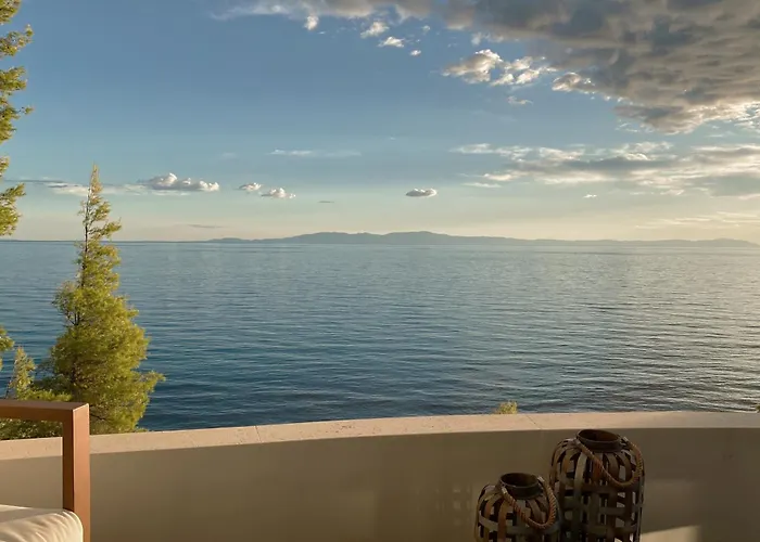 Sea Horizon Private With Panoramic Sea Views Néa Szkióni