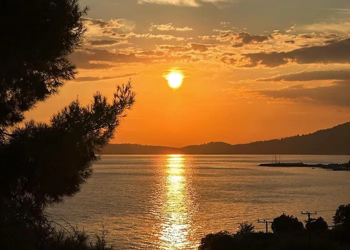 Sea Horizon Private With Panoramic Sea Views Villa Nea Skioni